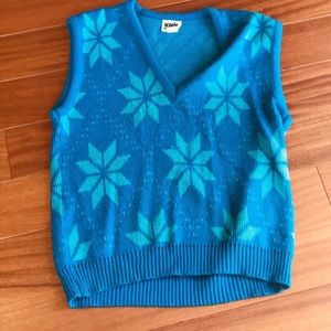 Snowflake Sweater Vest